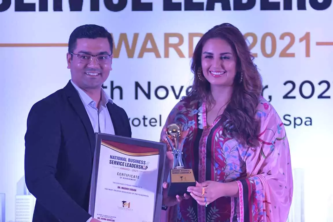 Madhu Sudan Received the National Business Service Leadership Award by Huma Qureshi