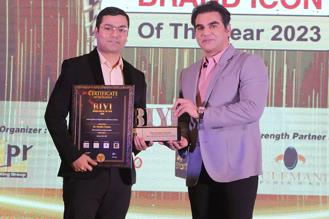 Madhu Sudan Received the Certificate of Excellence Award by Arbaaz Khan